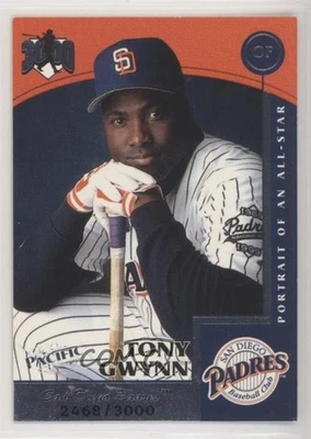 1999 Pacific Omega Hit Machine 3000 /3000 Tony Gwynn #7 HOF - Image 1 of 2