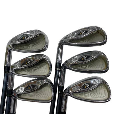 TaylorMade R7 MAX Plus lefty Iron Set 6-9,Pw,Aw 6pc Flex Regular - Image 1 of 4