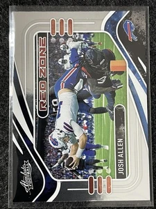 2021 Panini Absolute #RZ1 Josh Allen Red Zone Buffalo Bills - Bild 1 von 2