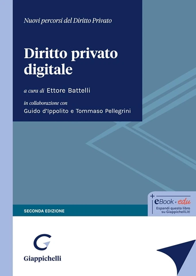 Ettore Battelli Diritto privato digitale (Paperback) - Image 1 of 1
