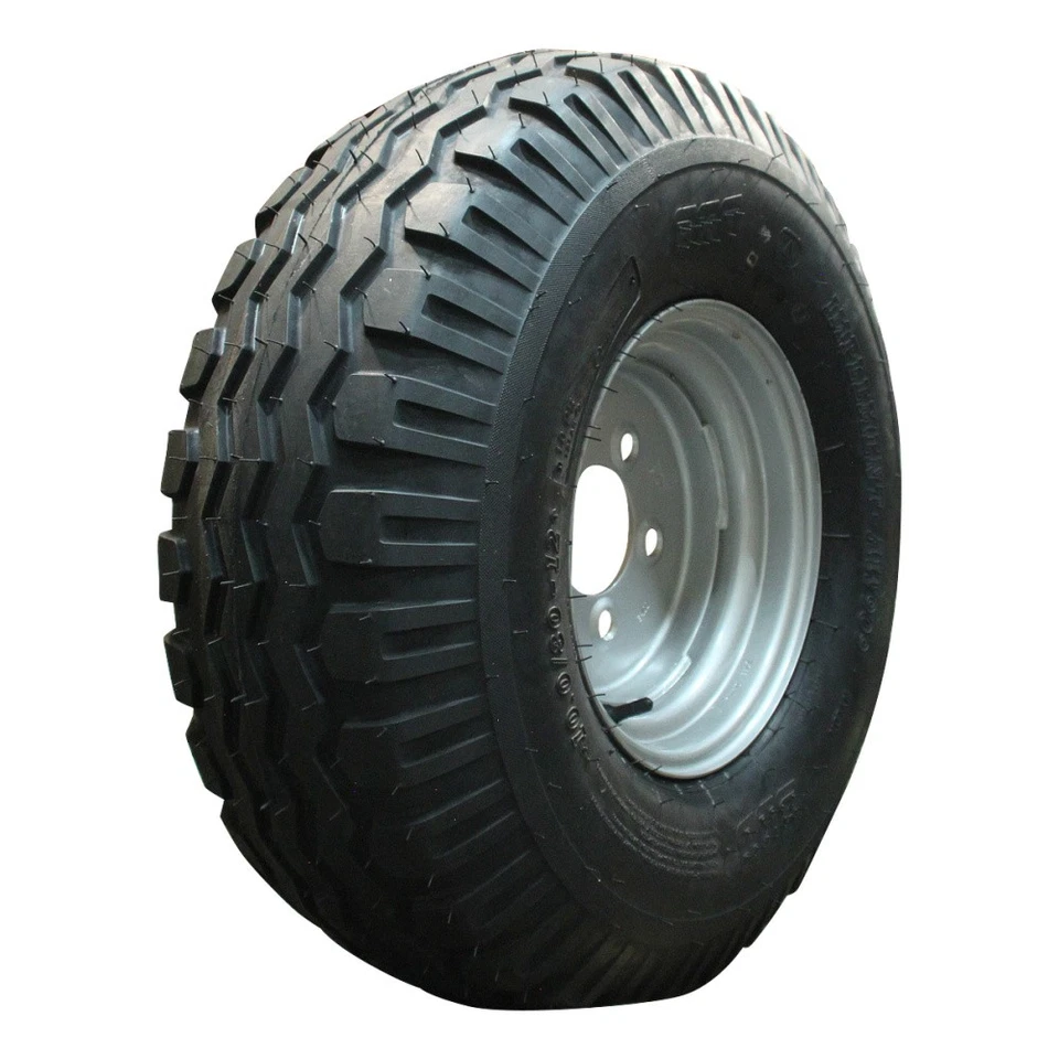 BKT Komplettrad 10.0/75-15.3 AW-909 14PR + 9.00x15.3 ET-5 161/205/6 130 A8 Stahl - Bild 1 von 1