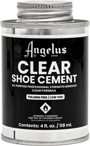 Angelus Clear Schuhzement Kleber Schuhreparaturkleber Kleber Leder Gummi 118ml - Bild 1 von 2