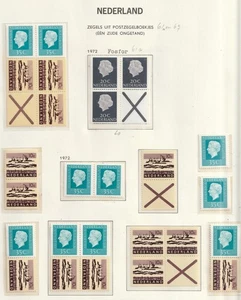 Netherlands Blocks and Pairs from 1972      MNH OG       FREE SHIPPING!! - Picture 1 of 1