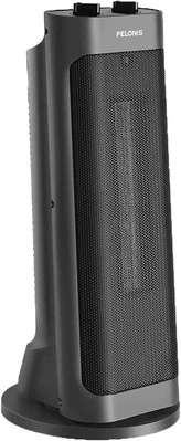 Calentador de espacio de calefacción rápida PELONIS PTH15A2BGB 1500W, 16 pulgadas gris, blanco  Foto 1 de 3