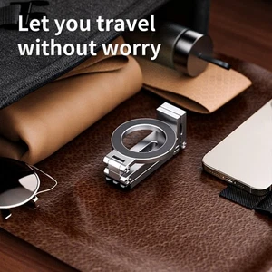 Phone Holder Foldable Angle Adjustment Phone Tripod Stand Brackets - Photo 1 sur 10
