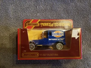 Matchbox "Models Of Yesteryear" Y-5 - 1927 Talbot Van - EverReady - 1978  - Picture 1 of 6