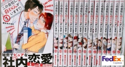 I Have a Crush at Work Vol. Juego de 1-15 cómics manga Akamaru Enomoto versión japonesa Foto 1 de 4