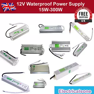 Transformador 12V DC Controlador LED AC 240V Fuente de Alimentación Impermeable 10W-250W IP67 - Imagen 1 de 75