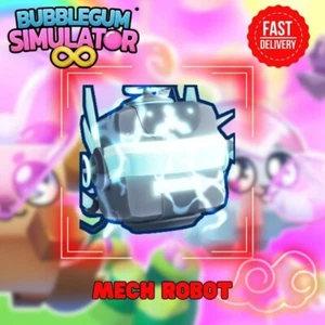 Mech Robot ๐ฒ Bubble Gum Simulator INFINITY | BGSI ๐ Consegna Rapida-Animali Economici! - Foto 1 di 1