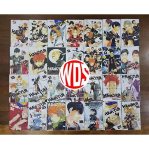 Haikyuu Vol. Juego Suelto Serie de Cómics Manga Versión Inglés 1-45 Envío Express - Imagen 1 de 16
