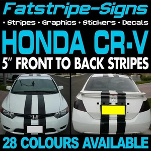 para adaptarse PEGATINAS GRÁFICAS HONDA CR-V RAYAS CALCOMANÍAS COCHE VINILO SUV 1.6 2.0 VTEC SE - Imagen 1 de 2
