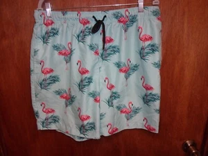 Pantalones cortos para hombre WXYG Pull On Flamingo talla XL - Imagen 1 de 1
