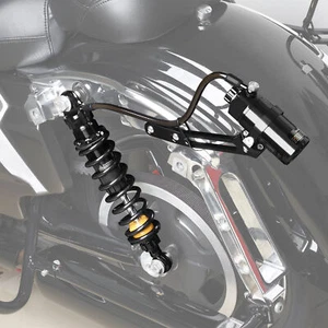 Remote Reservoir Rear Suspensions Shock For Harley Touring Road Glide King 14-25 - Picture 1 of 24