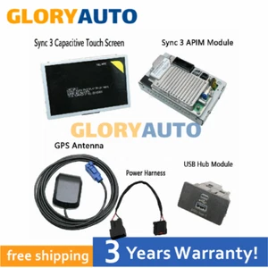 Kit de actualización HC3T-14F014-BD SYNC 2 a SYNC 3 apto para Ford Carplay nuevo mapa - Imagen 1 de 10