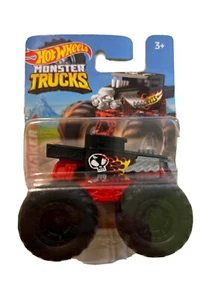 2021 Hot Wheels Monster Trucks 1:64 Black Bone Shaker  - Picture 1 of 4