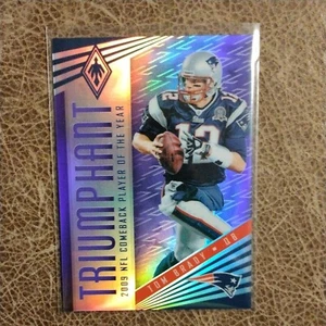 2017 Panini Phoenix Tom Brady Triumphant /75 Purple - Picture 1 of 2