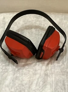 Robust Earmuffs Noise Reduction(3)Position Adjustable Red & Black - Picture 1 of 5