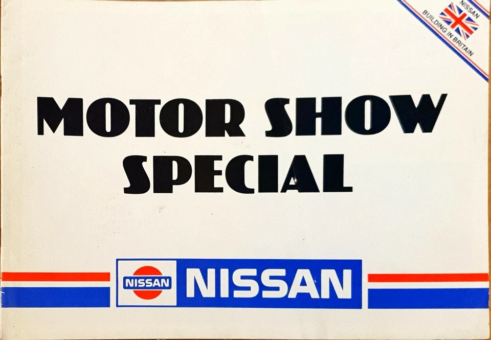 Nissan Cars Range Motor Show Special Brochure 1984 - Image 1 of 1