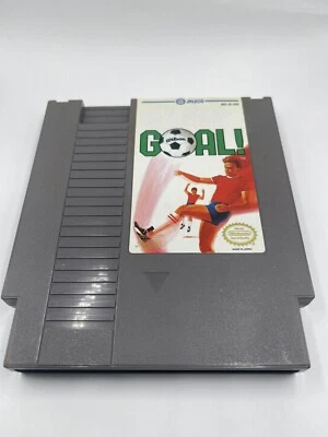NES GOAL Soccer Game (Nintendo Entertainment System, 1989) PREOWNED VG++ - Image 1 of 3