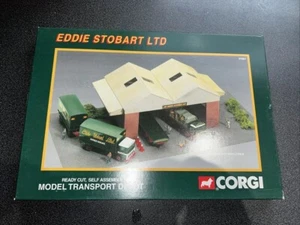 Corgi Ready Cut Self Assembly Eddie Stobart Model Transport Depot 31801 MIB - Picture 1 of 4