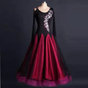 Ballroom Foxtrot Modern Waltz Standard Competition Dance Ball Evening Dress - Picture 1 of 6