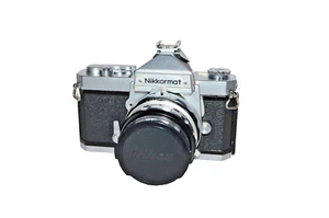 Nikon Nikkormat FT-N w Nikkor-HC Auto 1:2 f 50 MM Lens "NEW SEALS,TESTED" (N-52) - Picture 1 of 11