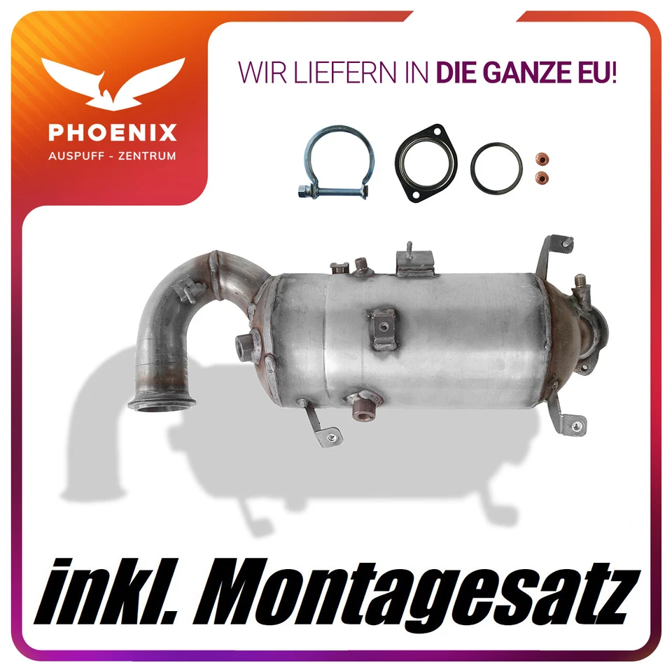 Per Fiat Freemont 2.0 D Multijet (11-15) Filtro Antiparticolato Diesel DPF - Immagine 1 di 1