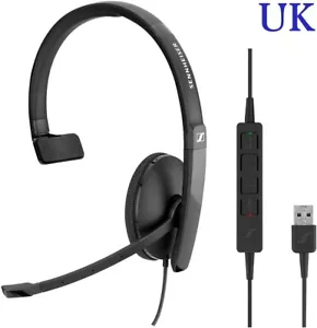 Sennheiser EPOS SC 130 508314 USB Connect DECT Monaural Headphone Headset NEW! - Picture 1 of 6