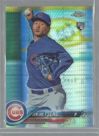  2018 Topps Chrome Prism Refractors #101 Jen-Ho Tseng (ref38446) - Image 1 of 1