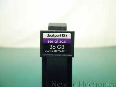 HP 418397-001 36GB 15,000 RPM 3 Gbps 2.5 in. SAS HDD 430169-001 DH036BB977 - Image 1 of 4