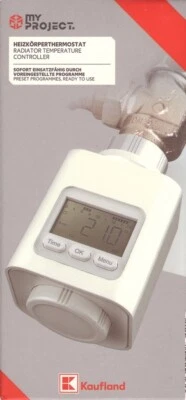 MY PROJECT® - DIGITALER HEIZKÖRPERTHERMOSTAT / VORPROGRAMMIERT - Bild 1 von 4