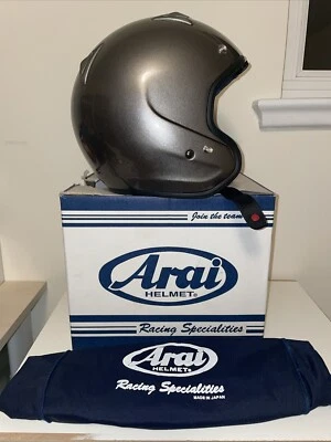 Arai Helmet ~Classic/C DOT Snell~TITANIUM GRAY~ S ~ MP118071 ~ Made in Japan - Image 1 of 4