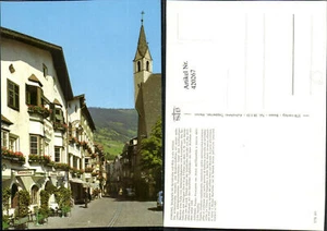420267,Trentino Bozen Sterzing Sterzing Stadtplatz m. Spitalkirche Straßenansi - Bild 1 von 1
