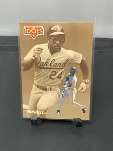 1992  Pinnacle #283 Ken Griffey Jr. / Rickey Henderson IDOL Seattle Mariners