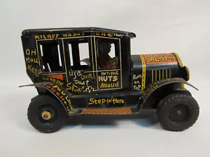 Vintage MAR Line Toys Japan OLD JALOPY Tin Car - Picture 1 of 8