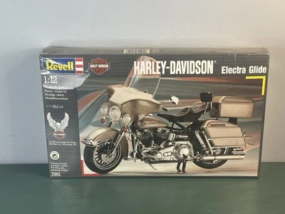 SEALED Vintage Revell Harley Davidson Electra Glide Model Kit NOS - Image 1 of 4