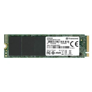 Transcend MTE110S 256 GB NVMe PCIe Gen3 x4 M.2 2280 Internal Solid State Drive ( - Bild 1 von 4