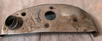 Cubierta del colector de escape del motor Dodge D50 2.0 1982 vintage Foto 1 de 3