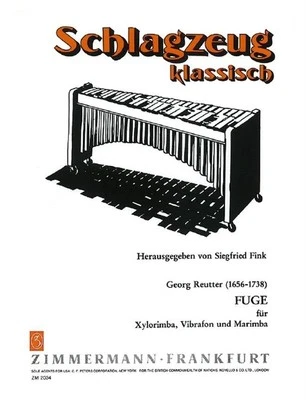 Fuge Georg Reutter Set Xylophone, Vibraphone and Marimba Musikverlag Zimmermann - Image 1 of 3