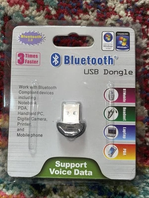 New USB Dongle Universal Bluetooth Receiver Audio Mini Wireless Adapter receiver - Image 1 of 2