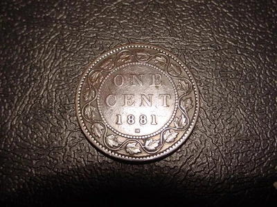 1881H CANADA LARGE CENT - OBVERSE 1 - Image 1 of 2