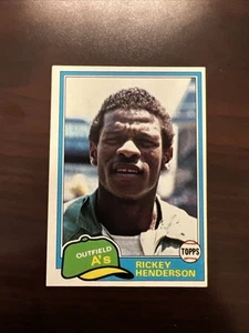 1981 Topps #261 Rickey Henderson NM - Bild 1 von 4