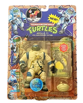 1994 TMNT Astronauts Apollo 11 Moon Lunar Leonardo Playmates HIGH GRADE - Image 1 of 3