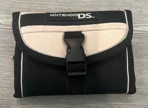 Black & Pink Official OEM Nintendo DS Lite Soft Carrying Case Travel Bag - Picture 1 of 3