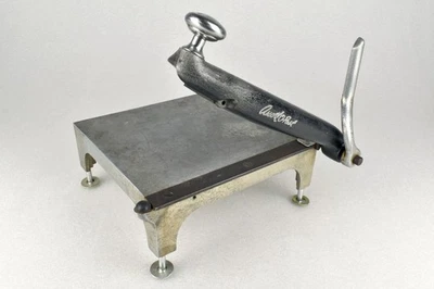 VTG Assort-O-Post Aluminum & Steel Paper Cutter 7.5" Alhambra CA USA WORKS GREAT - Image 1 of 4