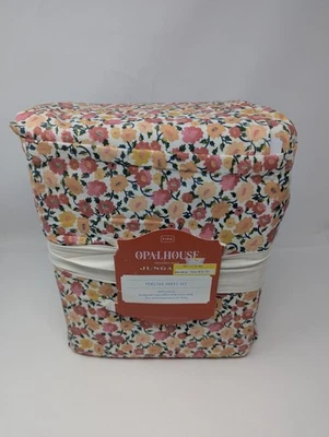 Juego de sábanas Opalhouse diseñadas con Jungalow, tamaño king estampado algodón percal Foto 1 de 4