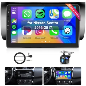 Nissan Sentra 2013–2017 Android Auto Stereo with Wireless CarPlay & Camera - Picture 1 of 7