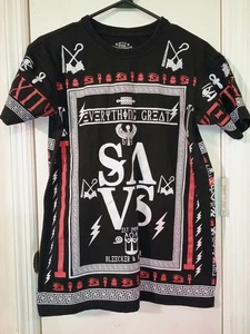 Bleeker & Mercer Sports & Rec Club Men's Small Black Short Sleeve T-Shirt. - Picture 1 of 3