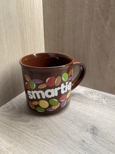 Vintage Smarties Tasse 80er braun Retro Sammlerstück Neuheit Tasse Schokolade Süßigkeiten - Bild 1 von 5