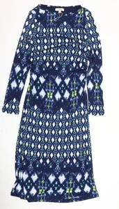 Marks & Spencer Damen blaues Midikleid, Größe 14 Tall - Bild 1 von 12